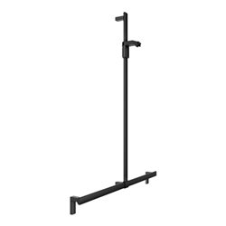 Keuco Duschhandlauf AXESS schwarz matt, 1150mm, mit Brausestange