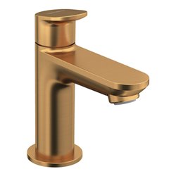 Duravit Standventil Wave Ausladung 90mm, Bronze gebürstet