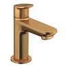 Duravit Standventil Wave Ausladung 90mm, Bronze gebürstet