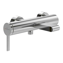 V&B Einhebel-Badewannenarmatur Dawn m Umst, Rückflussschutz, Wandmont., chr