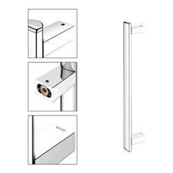 Keuco Haltegriff AXESS senkrecht, 500mm, verchromt