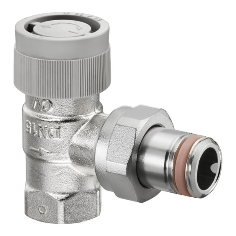 Oventrop Thermostatventil Baureihe AQ DN 15, Eck, selbstdichtend