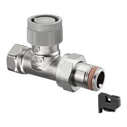 Oventrop Thermostatventil Baureihe AQ DN 15, Durchgang, selbstdichtend