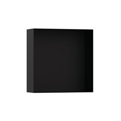 hansgrohe Nische XtraStoris Minimalistic 300x300x100mm, rahmenlos, mattschwarz