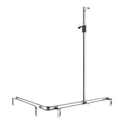 Keuco Duschhandlauf AXESS vc, 850/1150mm, m Brausestange, li Ausf