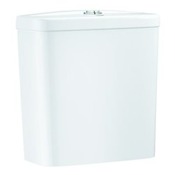 Grohe Aufputzspülkasten Bau Keramik alwe, Anschl v unt, Zulauf/Ablauf verd.