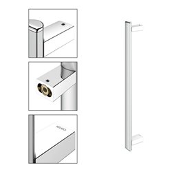 Keuco Haltegriff AXESS senkr., 600mm, Alu si-elox/vc