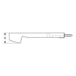 Geberit Steckdosenelement 230 V, IP 20, m Netzstecker + Bef.-Mat.
