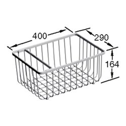 V&B Drahtkorb 400x290mm, Edelstahl