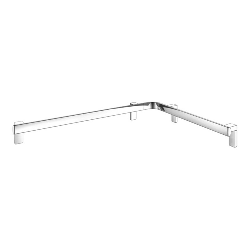 Keuco Dusch-/Wannenhandlauf AXESS 850x650mm, verchromt