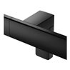 Keuco Dusch-/Wannenhandlauf AXESS 650x850mm, schwarz matt