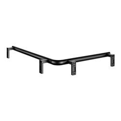 Keuco Dusch-/Wannenhandlauf AXESS 650x850mm, schwarz matt