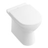 V&B Stand-Bidet O.NOVO 36x56, 1 Hahnloch, Überlauf, weiß C-plus