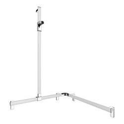 Keuco Duschhandlauf AXESS AL si-el/vc, 850/850mm, m BrSt, li Ausf