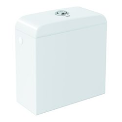 Grohe Aufsatzspülkasten Euro Keramik alwe, a Sanitärkeramik, Ans seitl./hin.