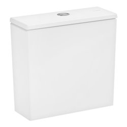 hansgrohe Aufsatzspülkasten EluPura Original Q mit Wasserzulauf unten, weiß