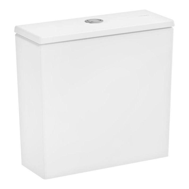 hansgrohe Aufsatzspülkasten EluPura Original Q mit Wasserzulauf unten, weiß