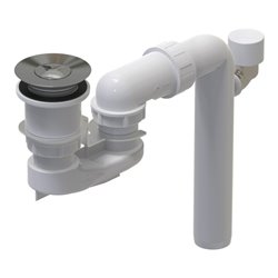 V&B Push-to-Open Ventil 14,5x27,5x11,4cm, o. ÜL-Funktion, we alp