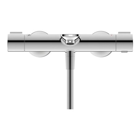 Duravit Wannen-Einhebelmischer Wave AP, Ab- und Umstellventil, chrom