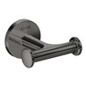 hansgrohe Handtuckhaken Axor dopp., Wandmont., polished black chrome
