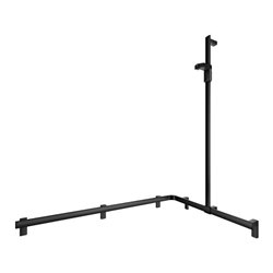 Keuco Duschhandlauf AXESS sw m, 850/1150mm, m Brausestange, re Ausf