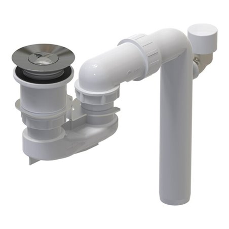 V&B Push-to-Open Ventil 14,5x27,5x11,4cm, o. ÜL-Funktion, m gre.