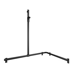 Keuco Duschhandlauf AXESS sw m, 850/1150mm, m Brausestange, li Ausf