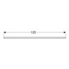 Geberit Waschtisch-Platte One 120x2x47cm, AS 2-f., SZ, Marmor sw/matt