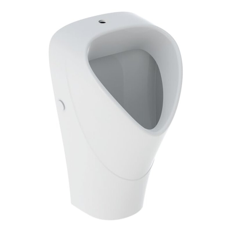 Geberit Urinal Renova w K-T., trigonal, Zul. v ob, Abg. n hi.