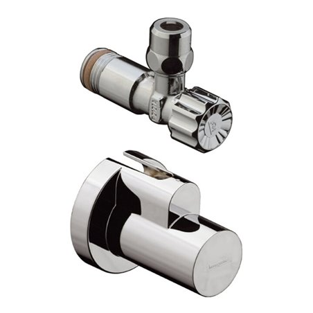 hansgrohe Eckventil mit Schuber, Abgang G 3/8, chrom