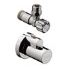 hansgrohe Eckventil mit Schuber, Abgang G 3/8, chrom