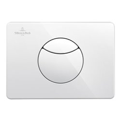 V&B Betätigungsplatte ViConnect E100 20,5x14,5x2,2cm, weiß