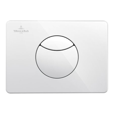 V&B Betätigungsplatte ViConnect E100 20,5x14,5x2,2cm, weiß