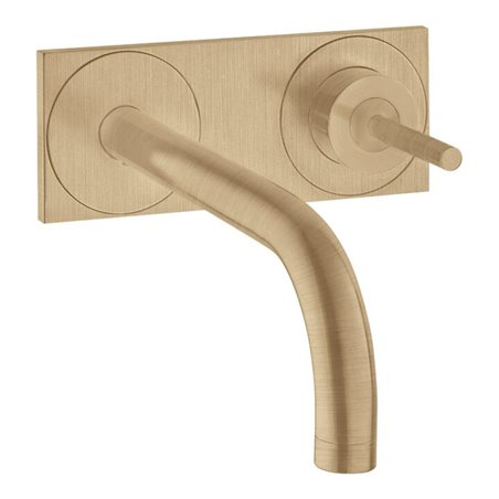 hansgrohe Fertigmontageset Axor Uno UP-Waschtisch-Einhebelmischer, Pin-Griff, Pl, A 165mm, b b