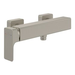 V&B Einhebel-Duscharmatur Subway 3.0 m Rückflussschutz, Wd., brush. ni. bla