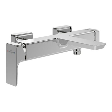 V&B Einhebelmischer für Badewanne Subway 3.0 m Umst, Rückflussschutz, Wandmont., chr