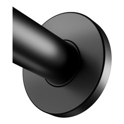 Keuco Handtuchhaken Plan schwarz, mit Türpuffer schwarz