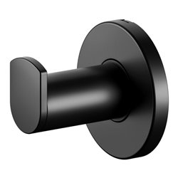 Keuco Handtuchhaken Plan schwarz, 51mm Ausladung