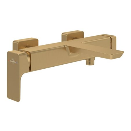 V&B Einhebelmischer für Badewanne Subway 3.0 m Umst, Rückflussschutz, Wd., brush. gol