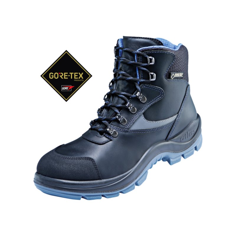 Atlas knöchelhoher Sicherheitsschuh GTX 565, XP, blueline ESD, S3