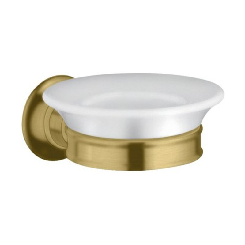 hansgrohe Seifenschale Axor Montreux Ein. Ker., Ha Me, Wd, brush. gol opt