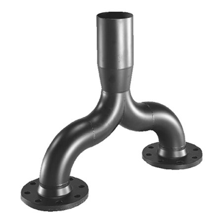 Grundfos Hosenrohr DN 80/d 110 mm, Stahl, für Hebeanlagen