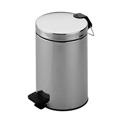 Keuco Abfallbehälter Aluminium silber-eloxiert