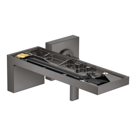 hansgrohe Fertigset Axor MyEdition UP-Waschtisch-Einhebelmischer, A 221mm, o Pl., brush. bla vc