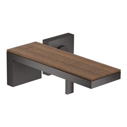 hansgrohe Fertigset Axor MyEdition UP-Waschtisch-Einhebelmischer, A 221mm, o Pl., brush. bla vc