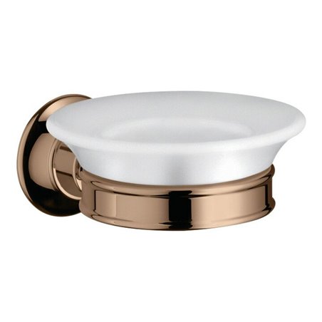 hansgrohe Seifenschale Axor Montreux Ein. Ker., Ha Me, Wandmont., pol. r gol