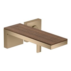 hansgrohe Fertigset Axor MyEdition UP-Waschtisch-Einhebelmischer, A 221mm, o. Pl., brush. bron