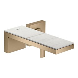 hansgrohe Fertigset Axor MyEdition UP-Waschtisch-Einhebelmischer, A 221mm, o. Pl., brush. bron