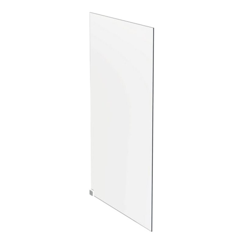 Geberit Duschtrennwand Walk-in 150x200x0,8cm, für Glasanlage, rahmenlos