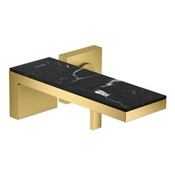 hansgrohe Fertigset Axor MyEdition UP-Waschtisch-Einhebelmischer, A 221mm, o Pl, brush. gol opt